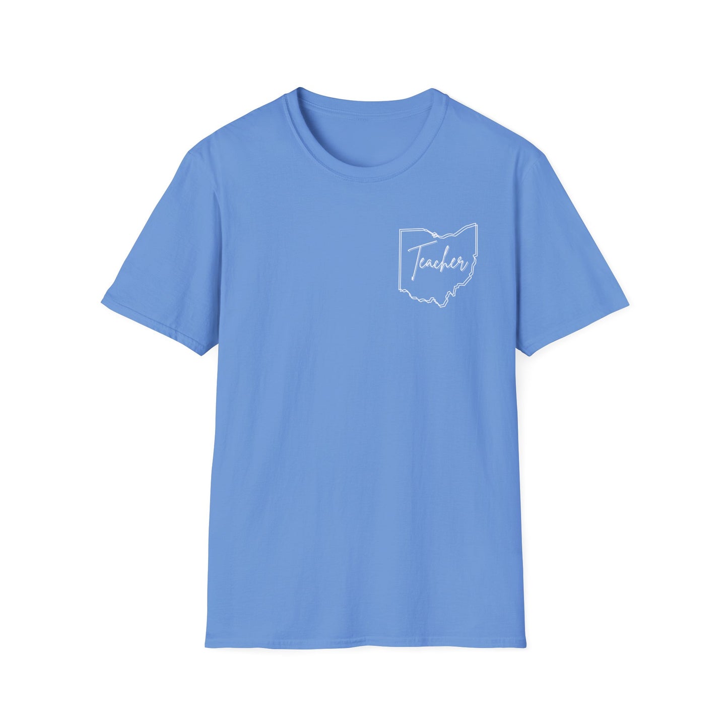 Teach Ohio shaped Logo Shirt