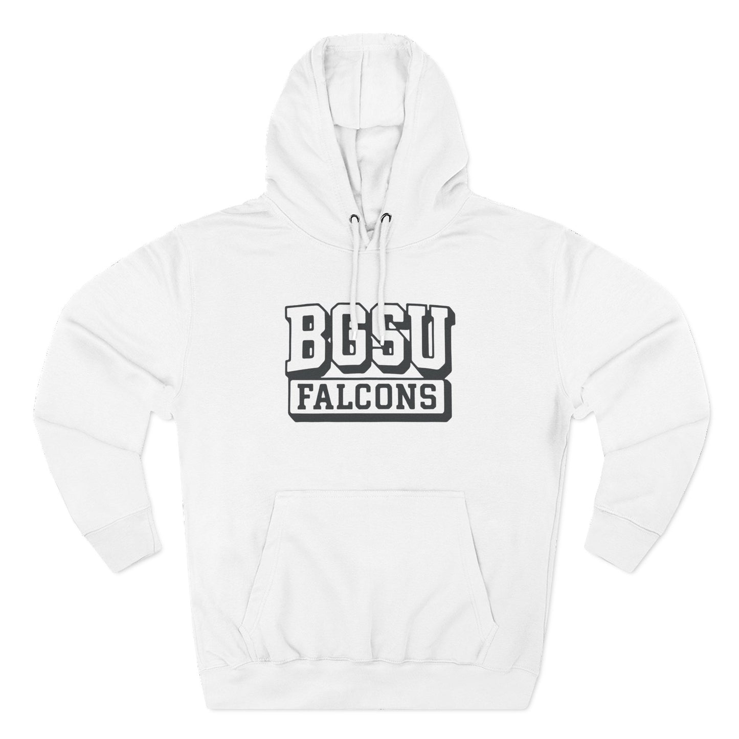 BGSU Three-Panel Fleece Hoodie