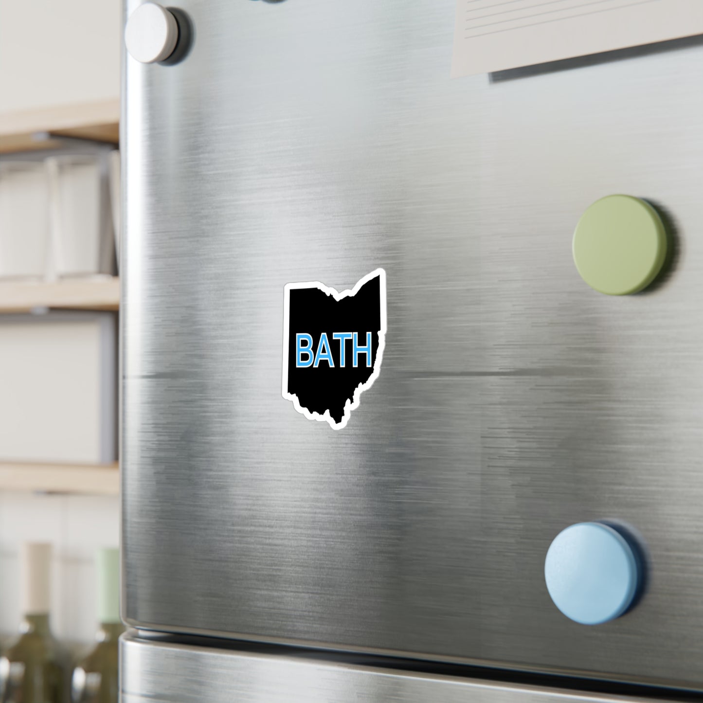 Bath Block Vinyl Decals