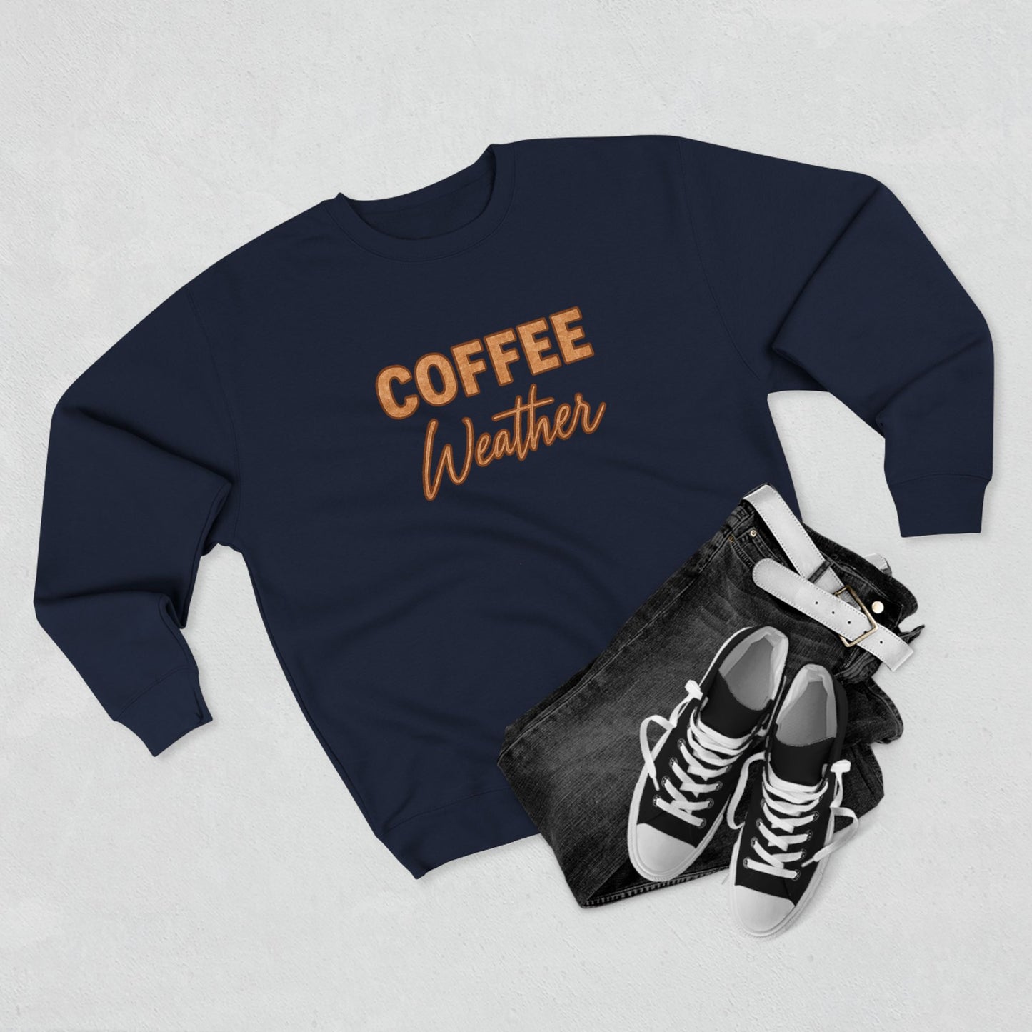 Coffee Weather Lane 7 Crewneck