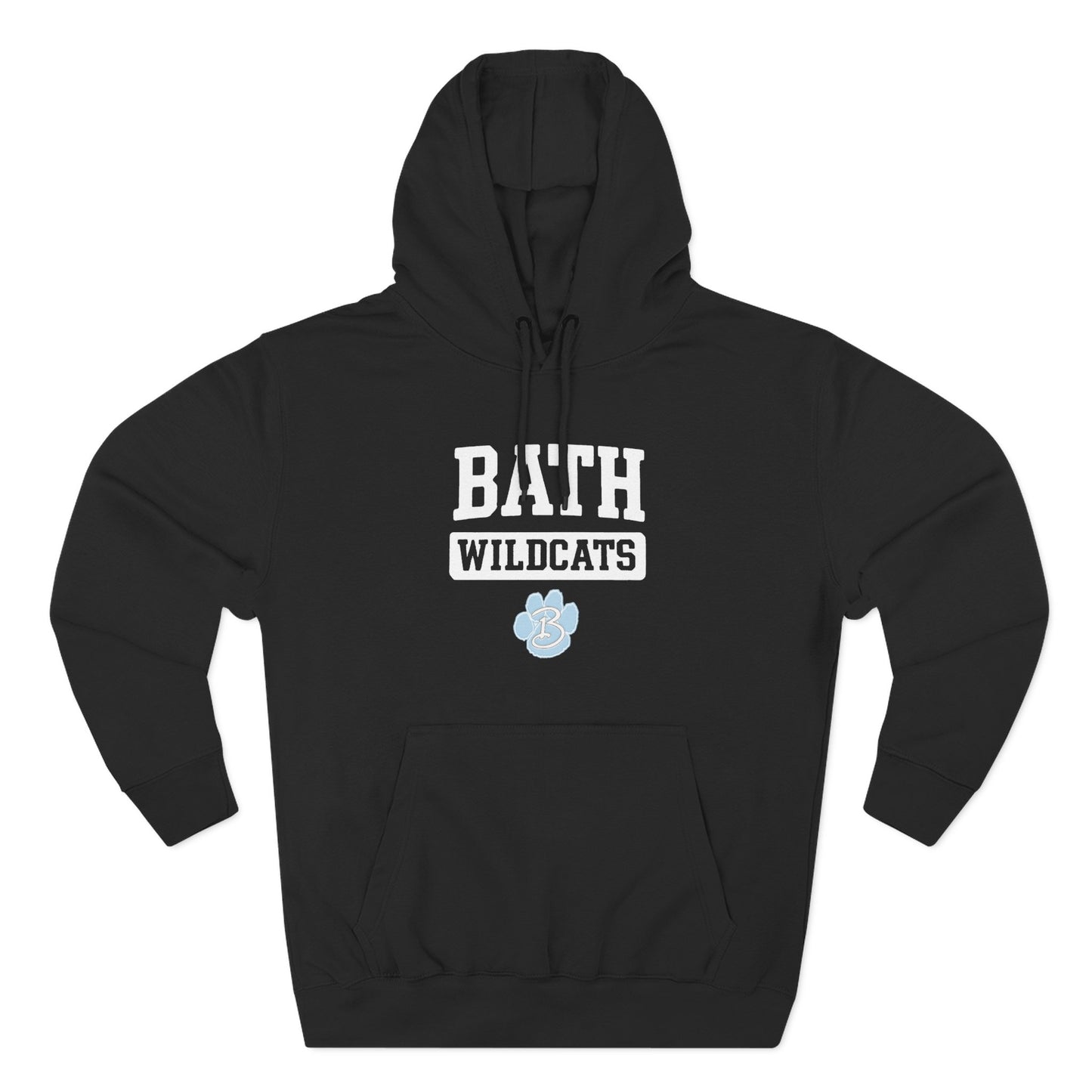 Bath Three-Panel Fleece Hoodie