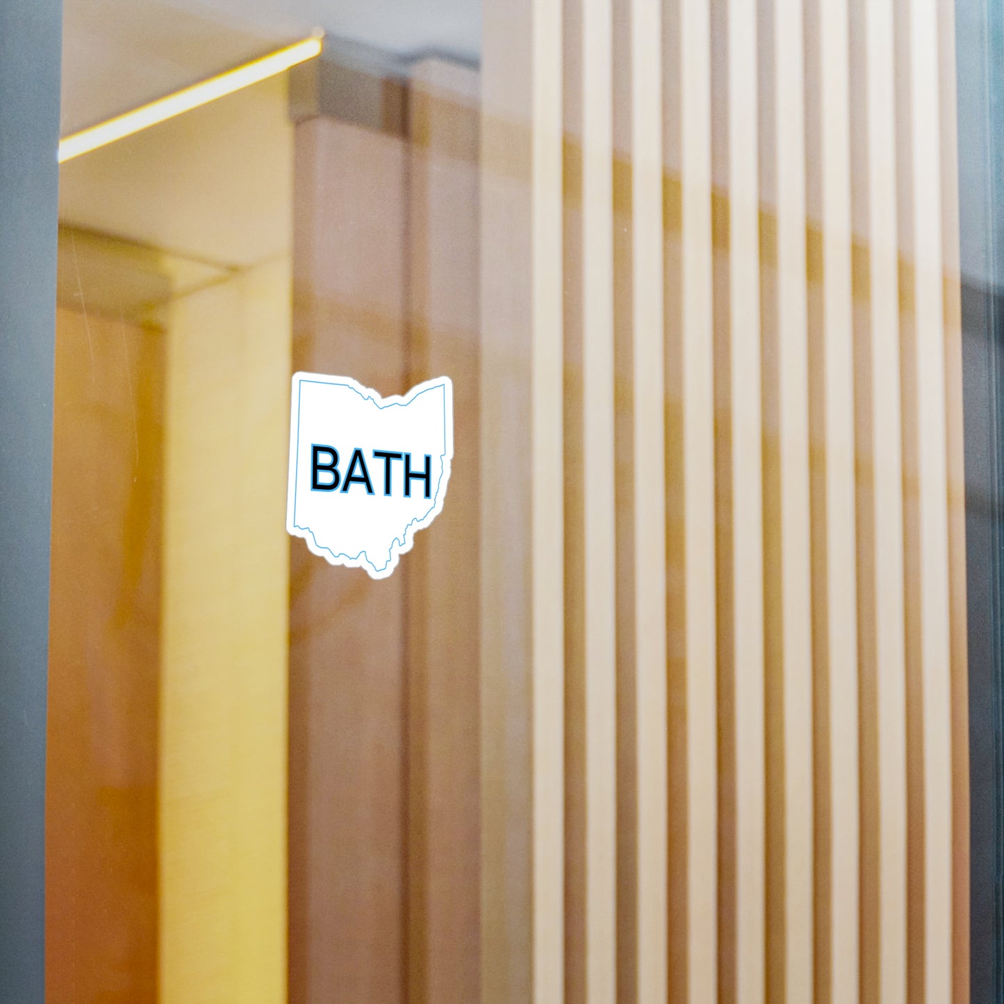 Bath Vinyl Decal