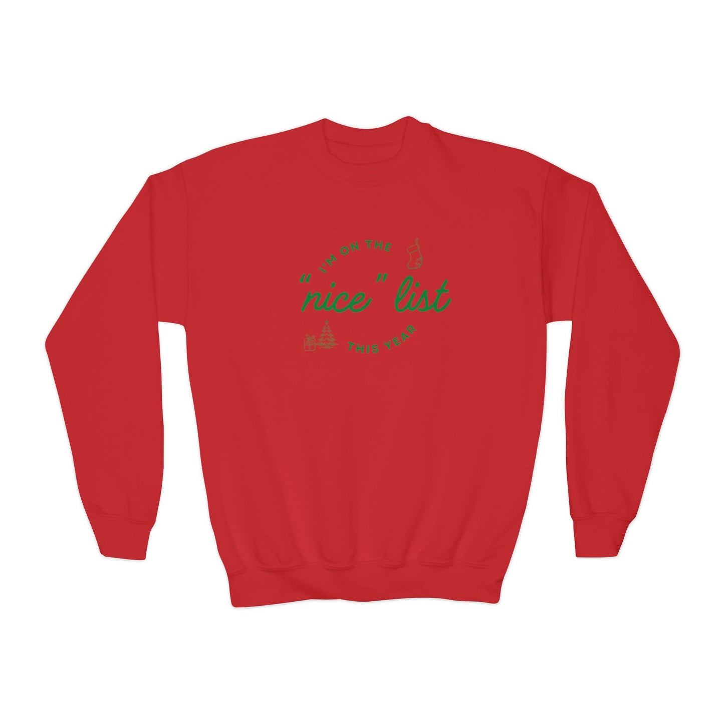 Youth "Nice" List Crewneck