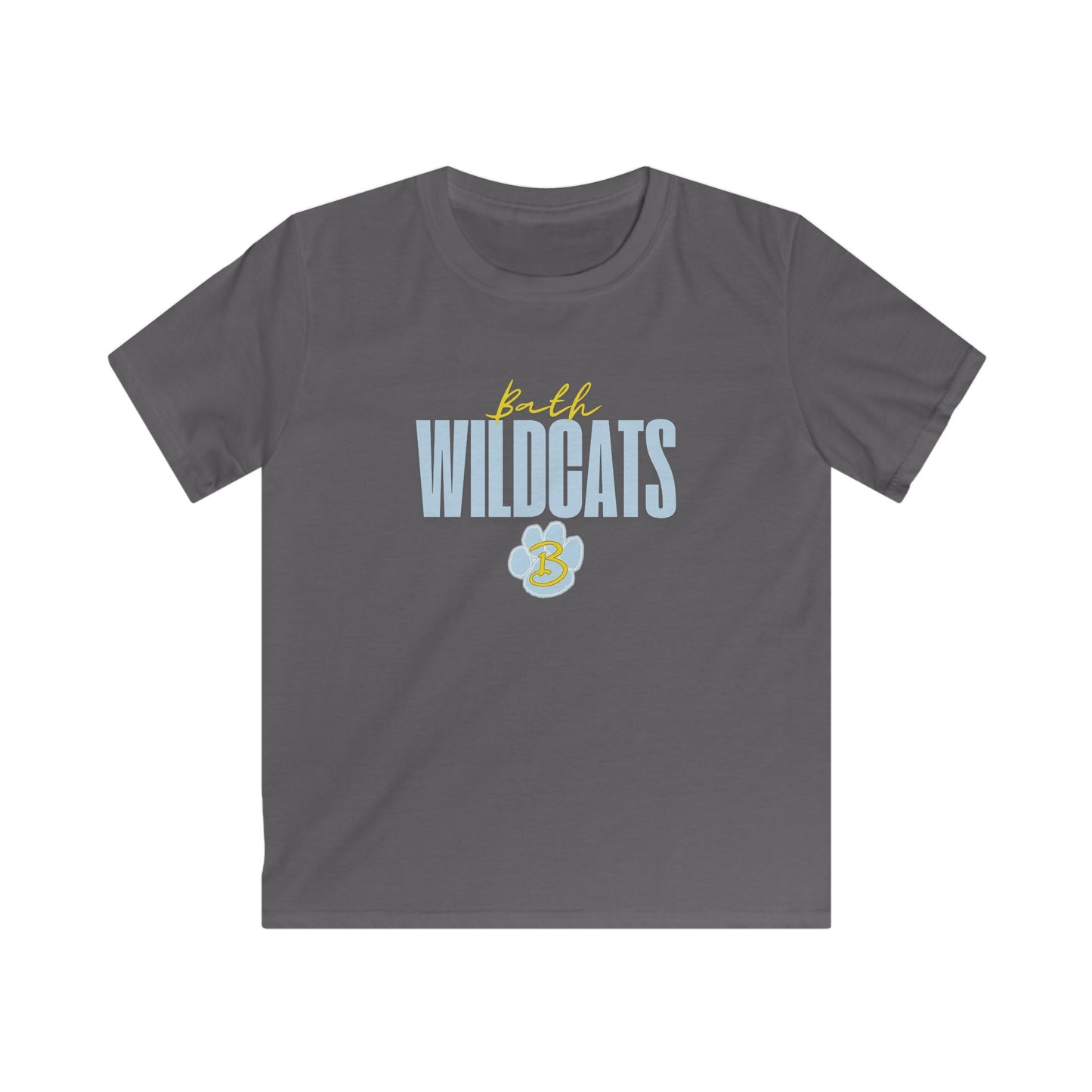Kids Bath Wildcats Softstyle Tee