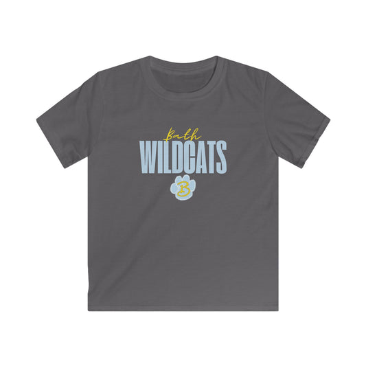 Kids Bath Wildcats Softstyle Tee