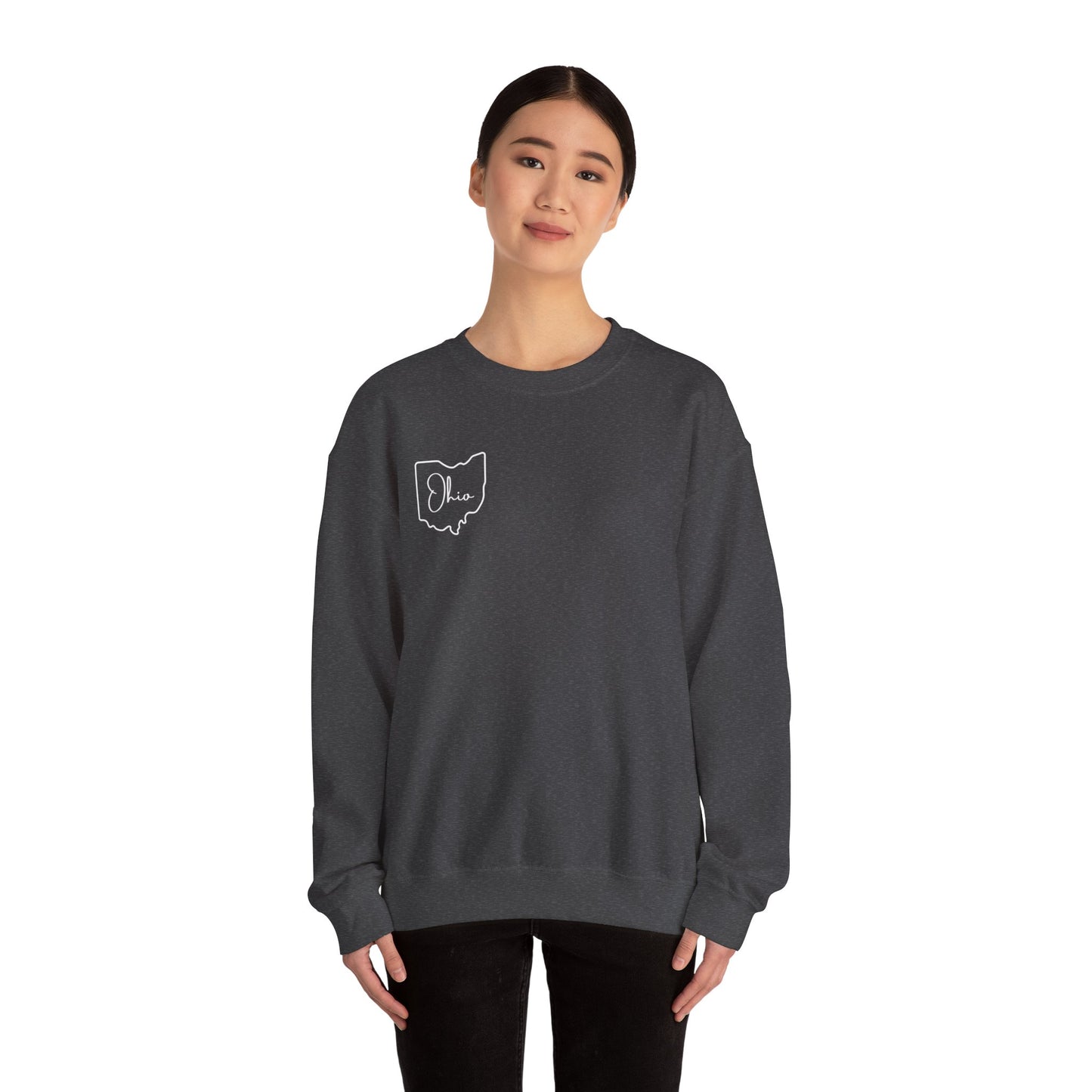 Ohio Outline Crewneck Sweatshirt