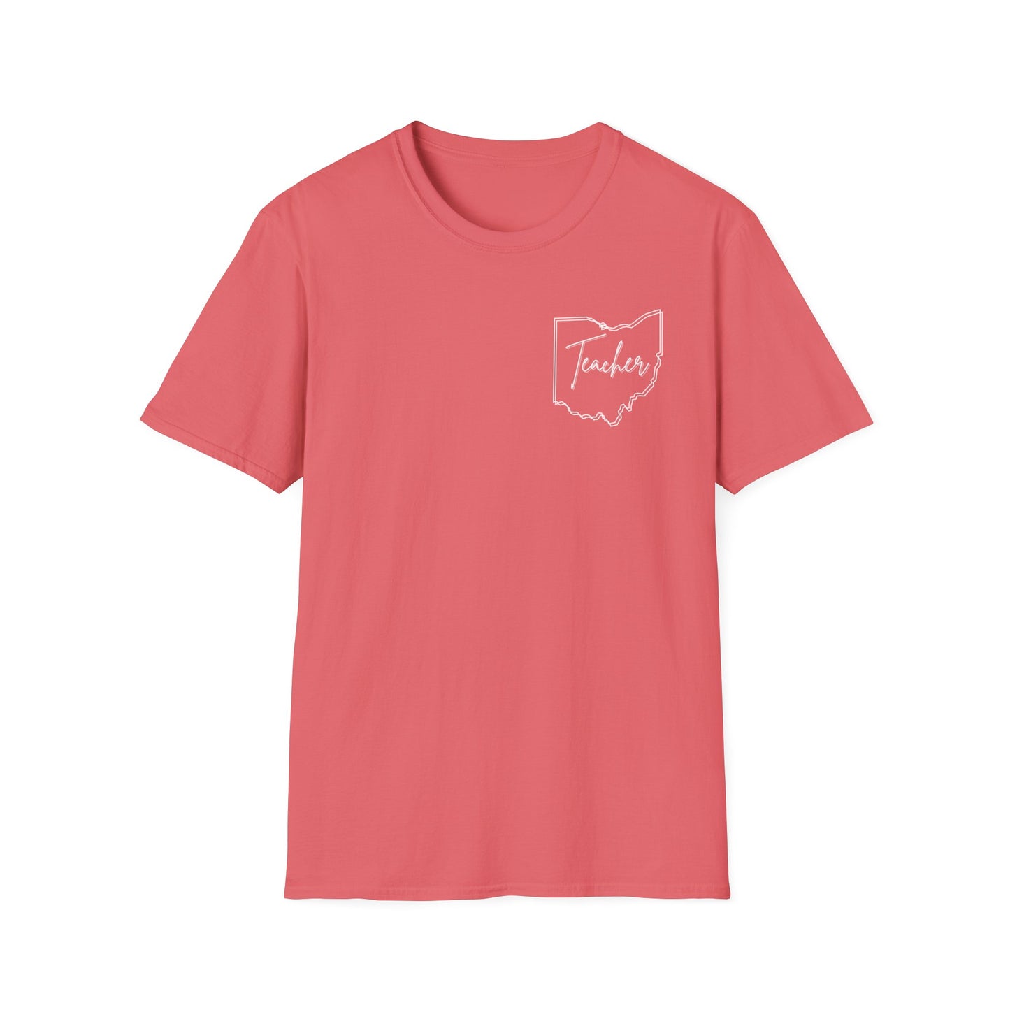 Teach Ohio shaped Logo Shirt