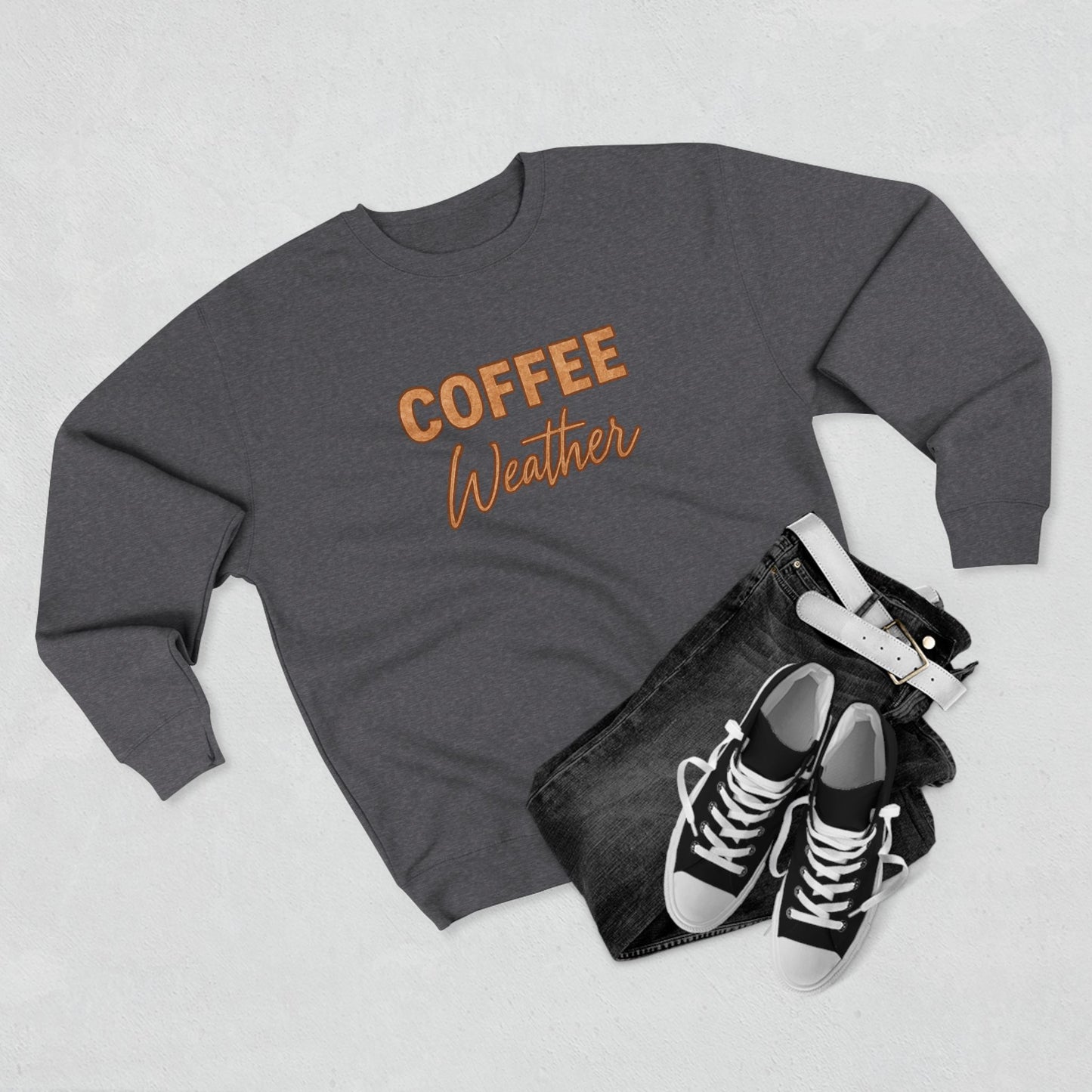 Coffee Weather Lane 7 Crewneck