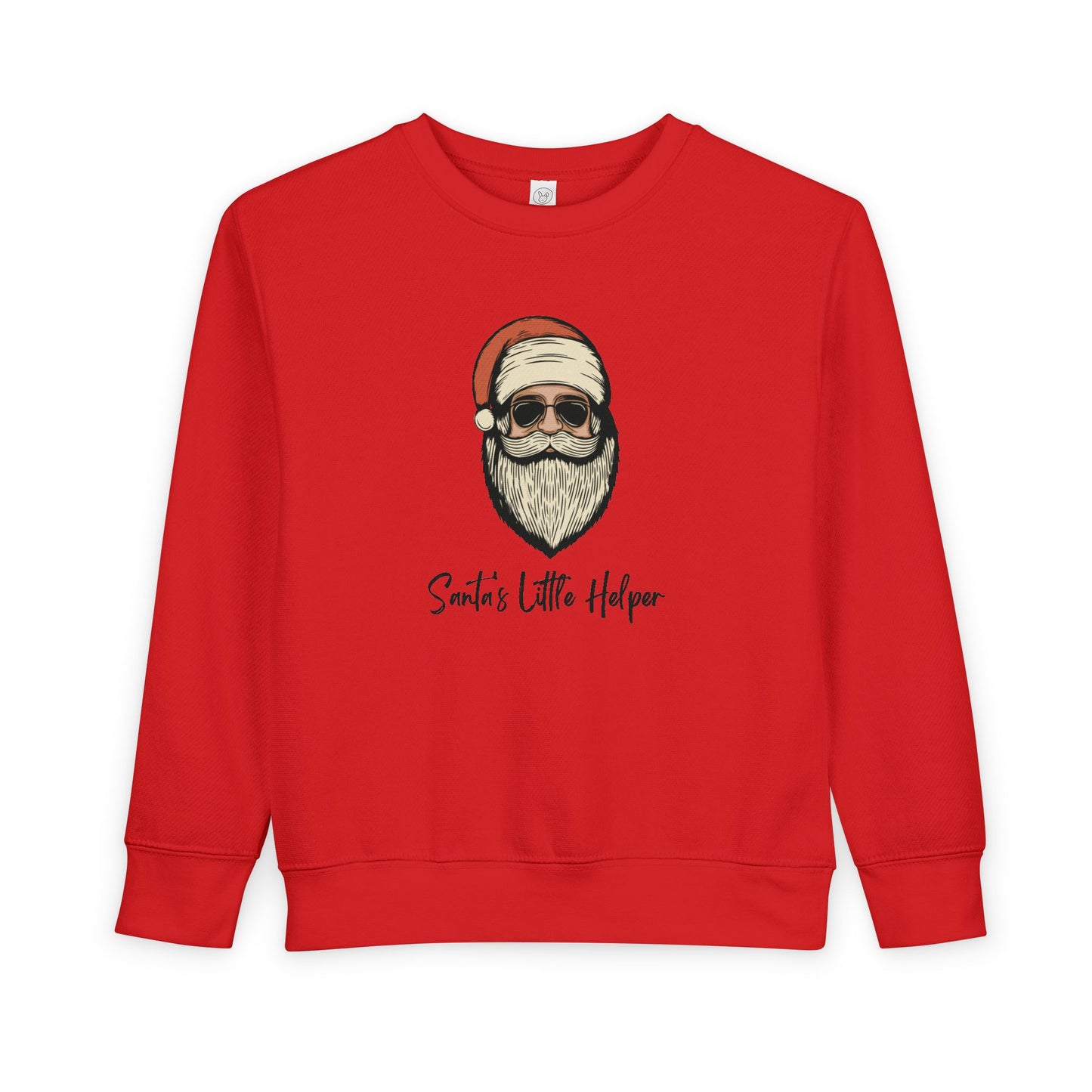 Toddler Santa's Helper Rabbit Skins Crewneck