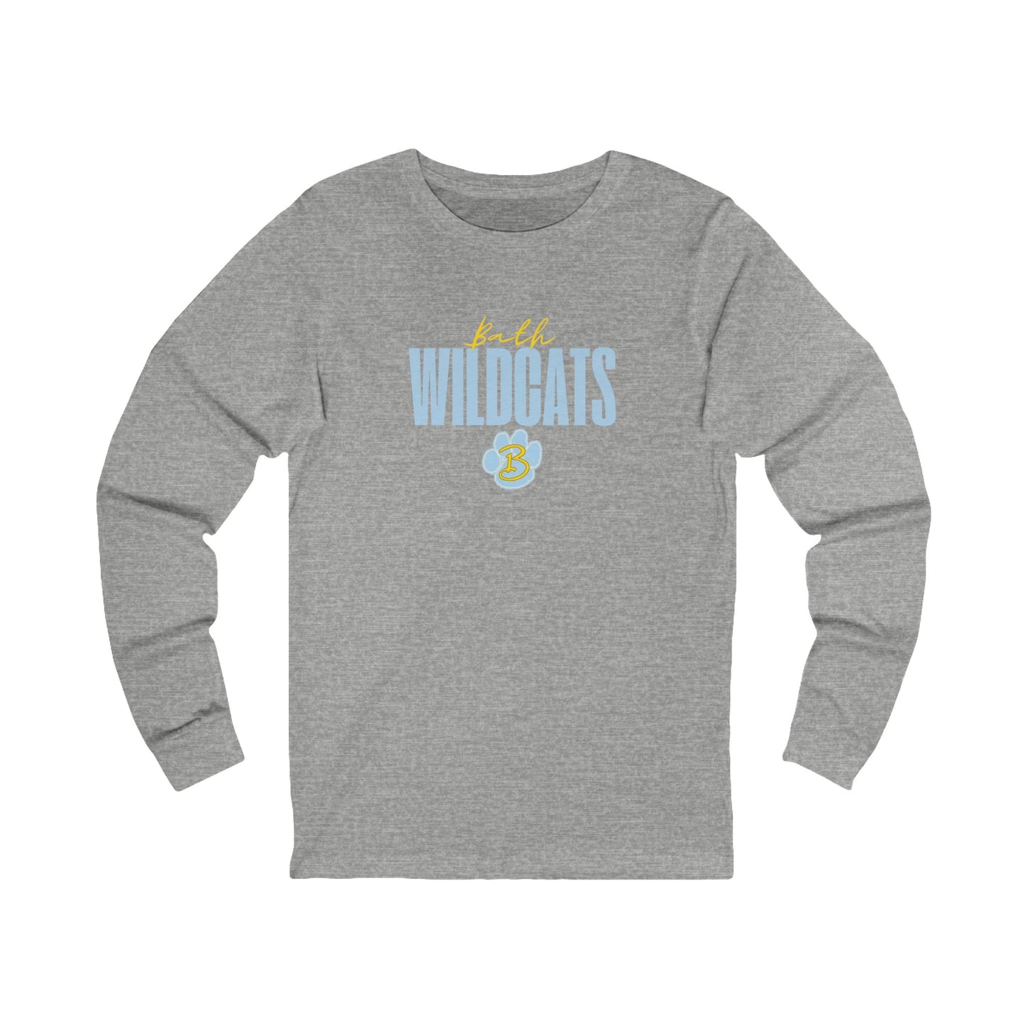 Bath Bella Canvas Long Sleeve Tee - Wildcats
