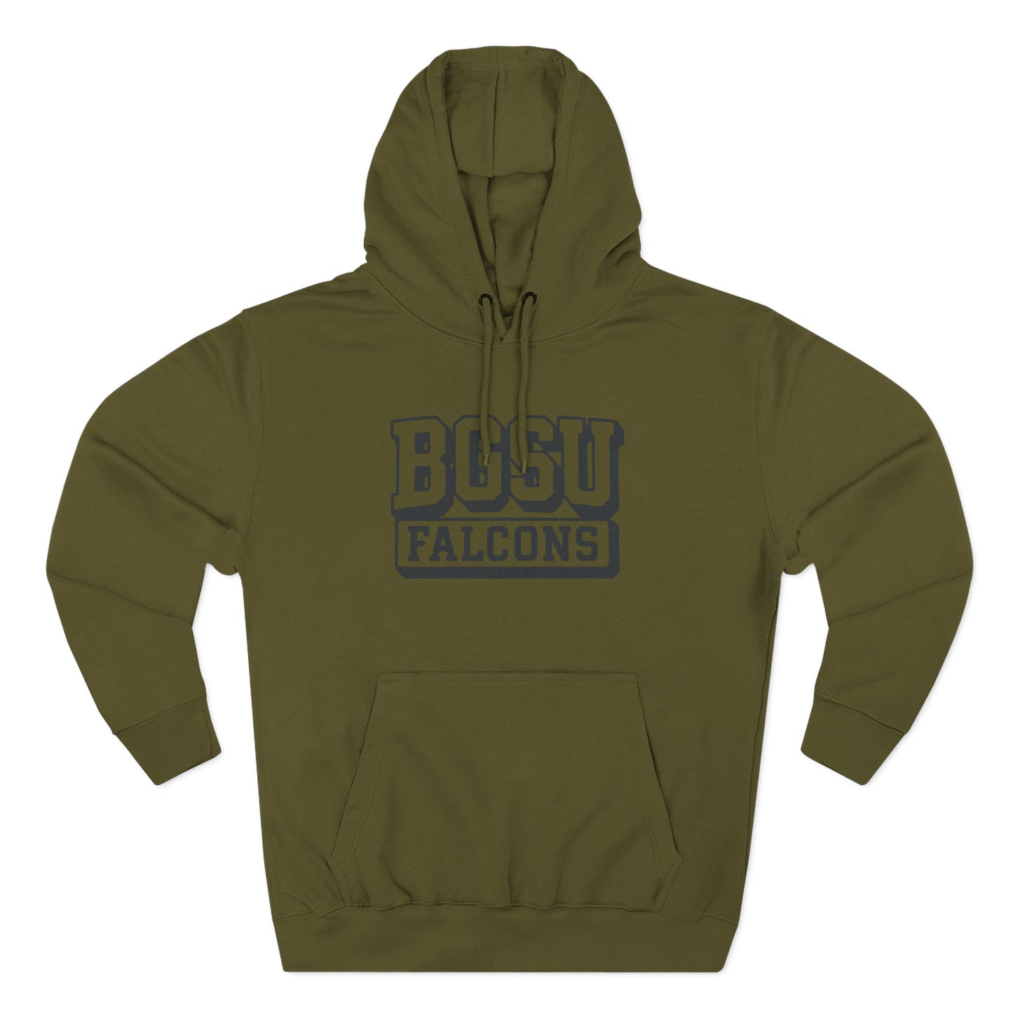 BGSU Three-Panel Fleece Hoodie