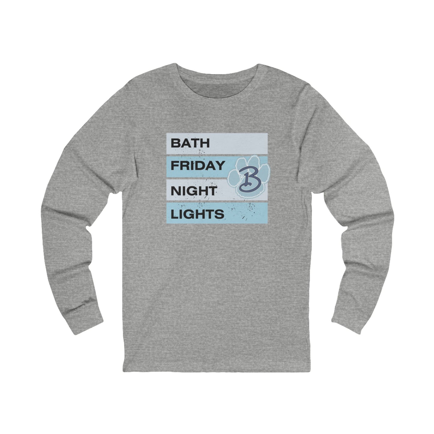 Bath Bella Canvas Long Sleeve Tee - Friday Night Lights