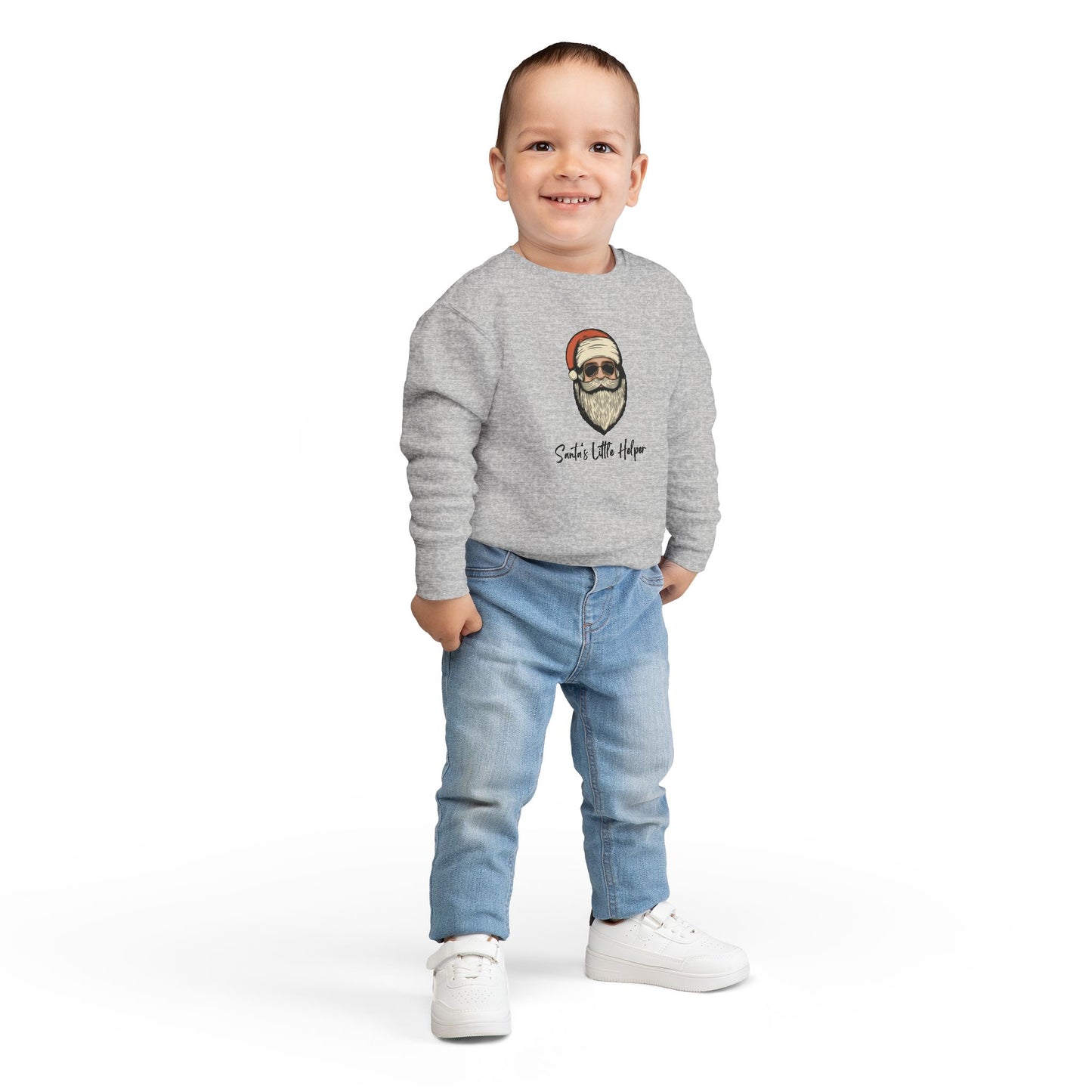 Toddler Santa's Helper Rabbit Skins Crewneck