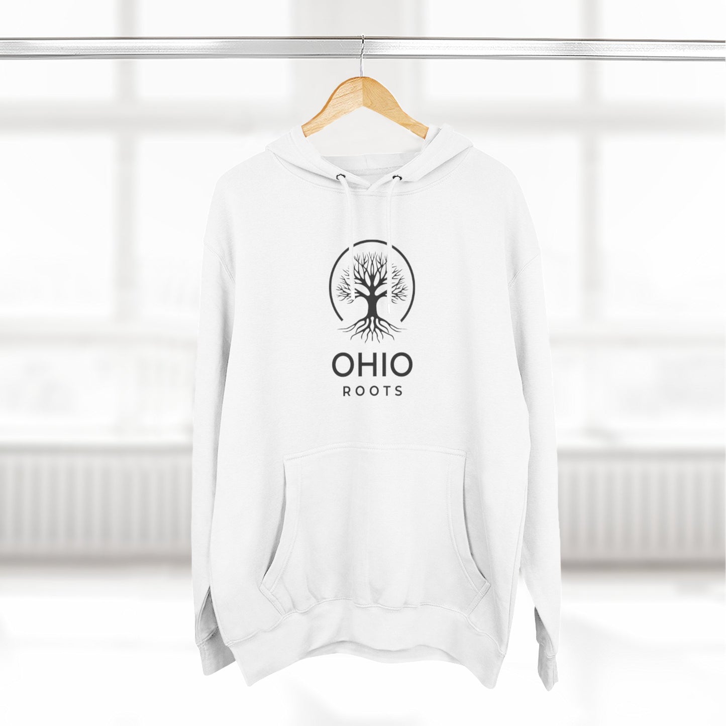 Ohio Roots Three-Panel Fleece Hoodie