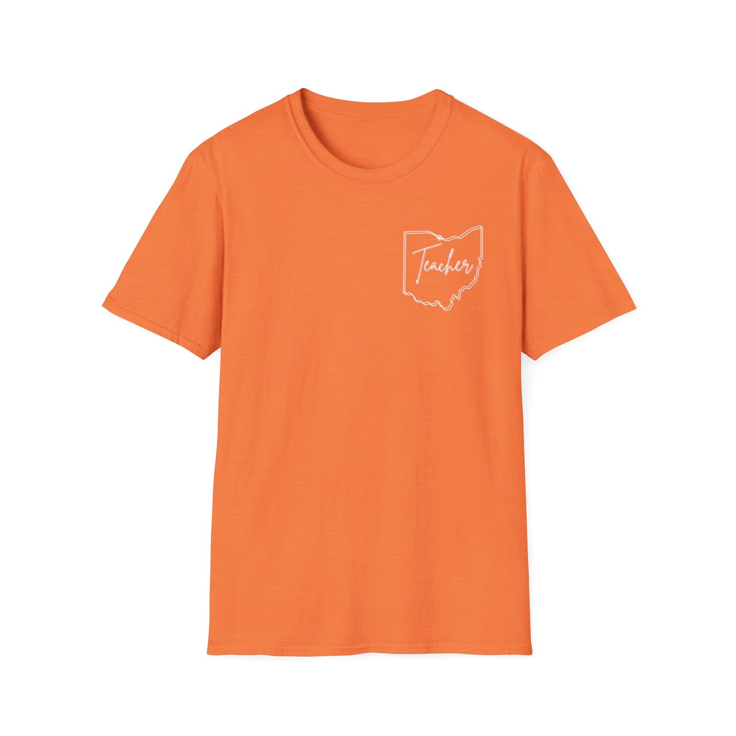Teach Ohio shaped Logo Shirt