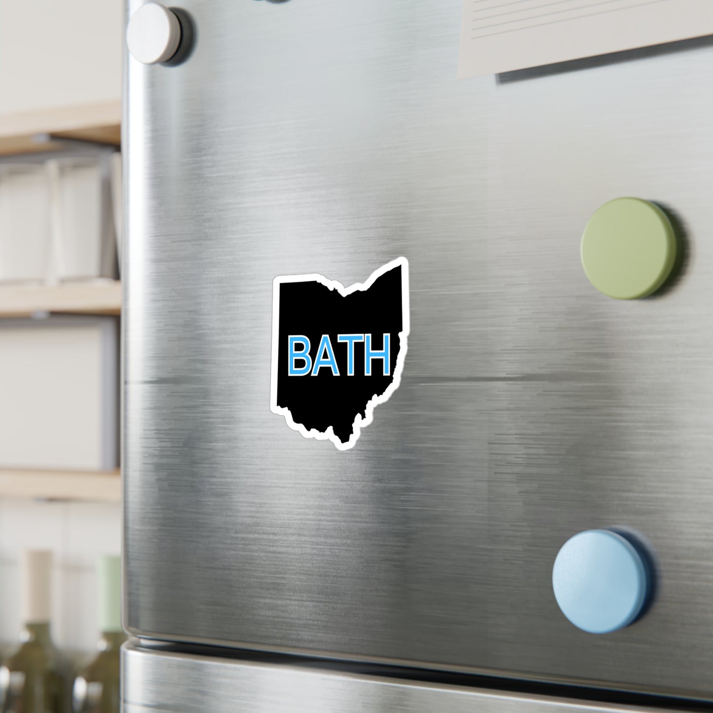 Bath Block Vinyl Decals