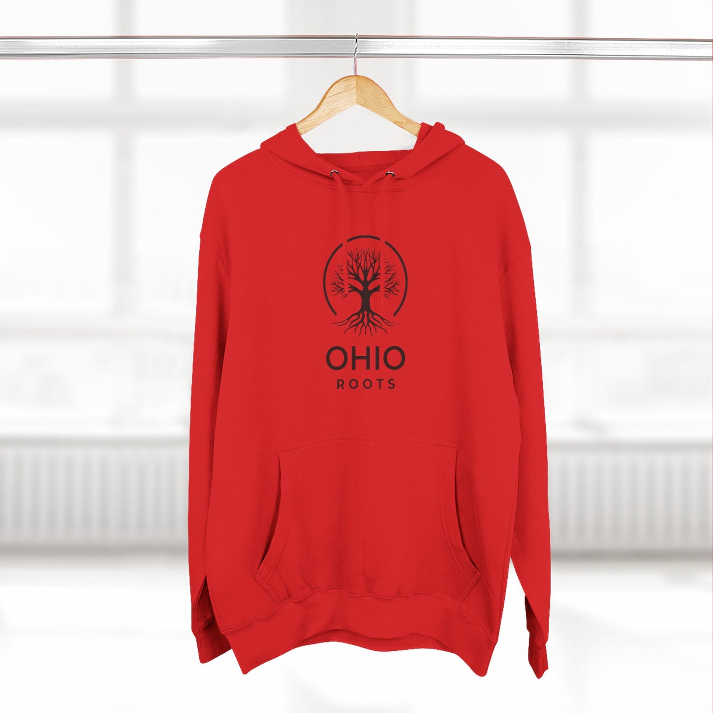 Ohio Roots Three-Panel Fleece Hoodie