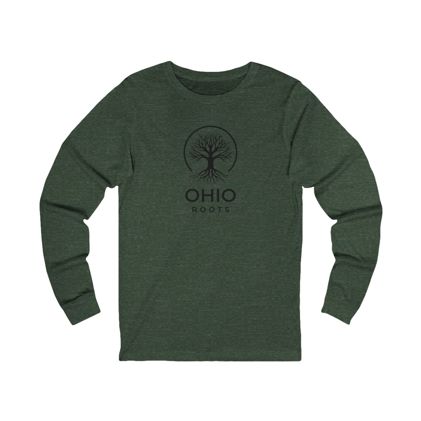 Ohio Roots Bella+Canvas Long Sleeve Tee