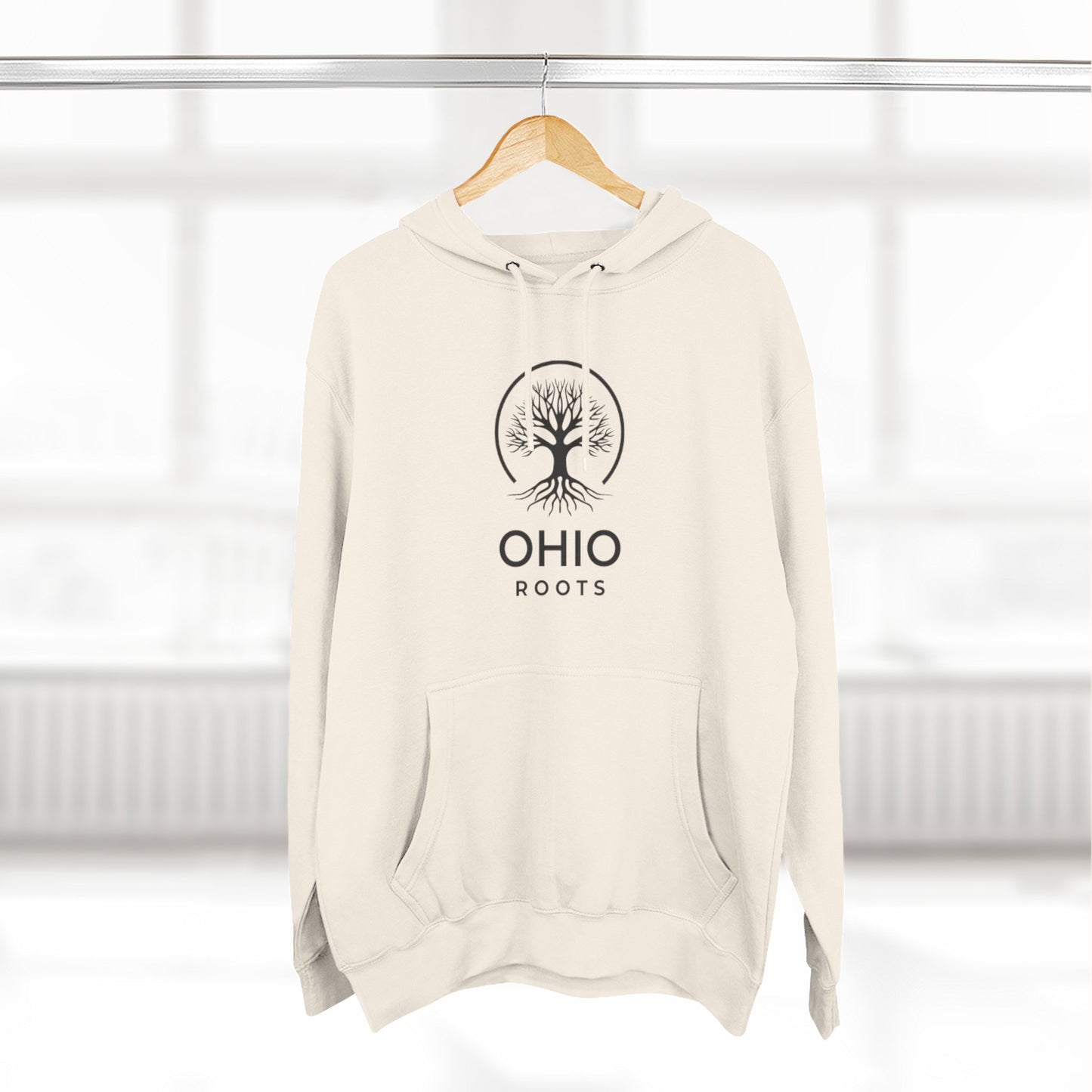 Ohio Roots Three-Panel Fleece Hoodie