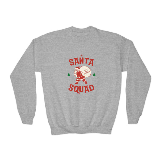 Youth Santa Squad Crewneck