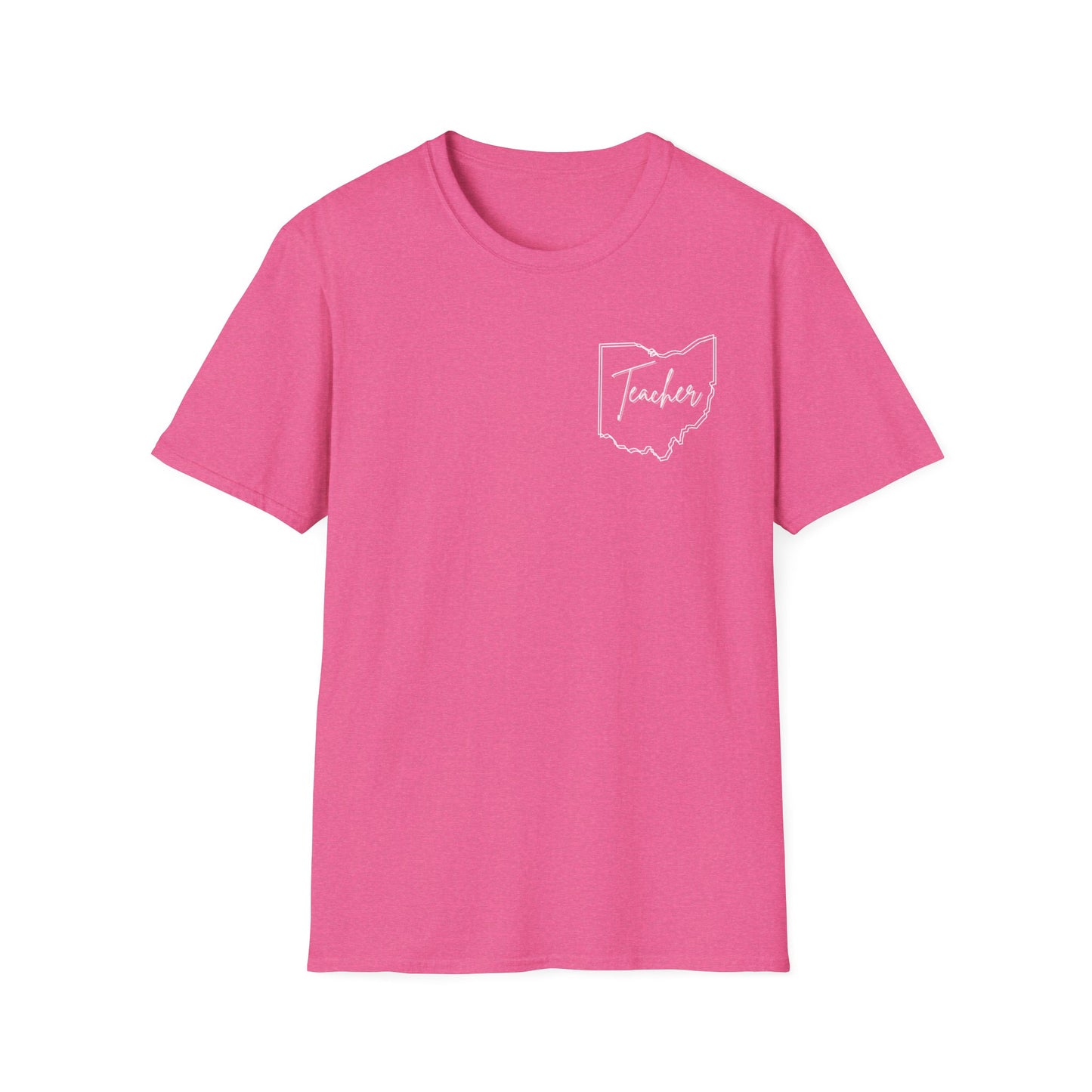 Teach Ohio shaped Logo Shirt